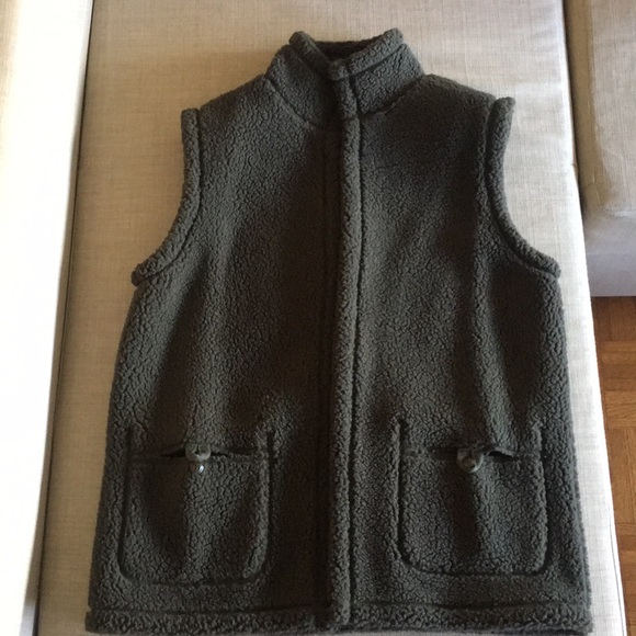 SPANNER Jackets & Coats Spanner Shearling Reversible Vest Poshmark